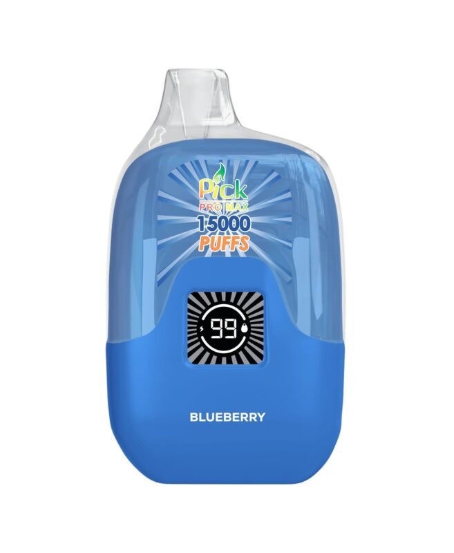 Blueberry flavor of disposable vape