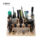 Wooden Desk Vape Stand Organizer | UNIK Tech - Image 3