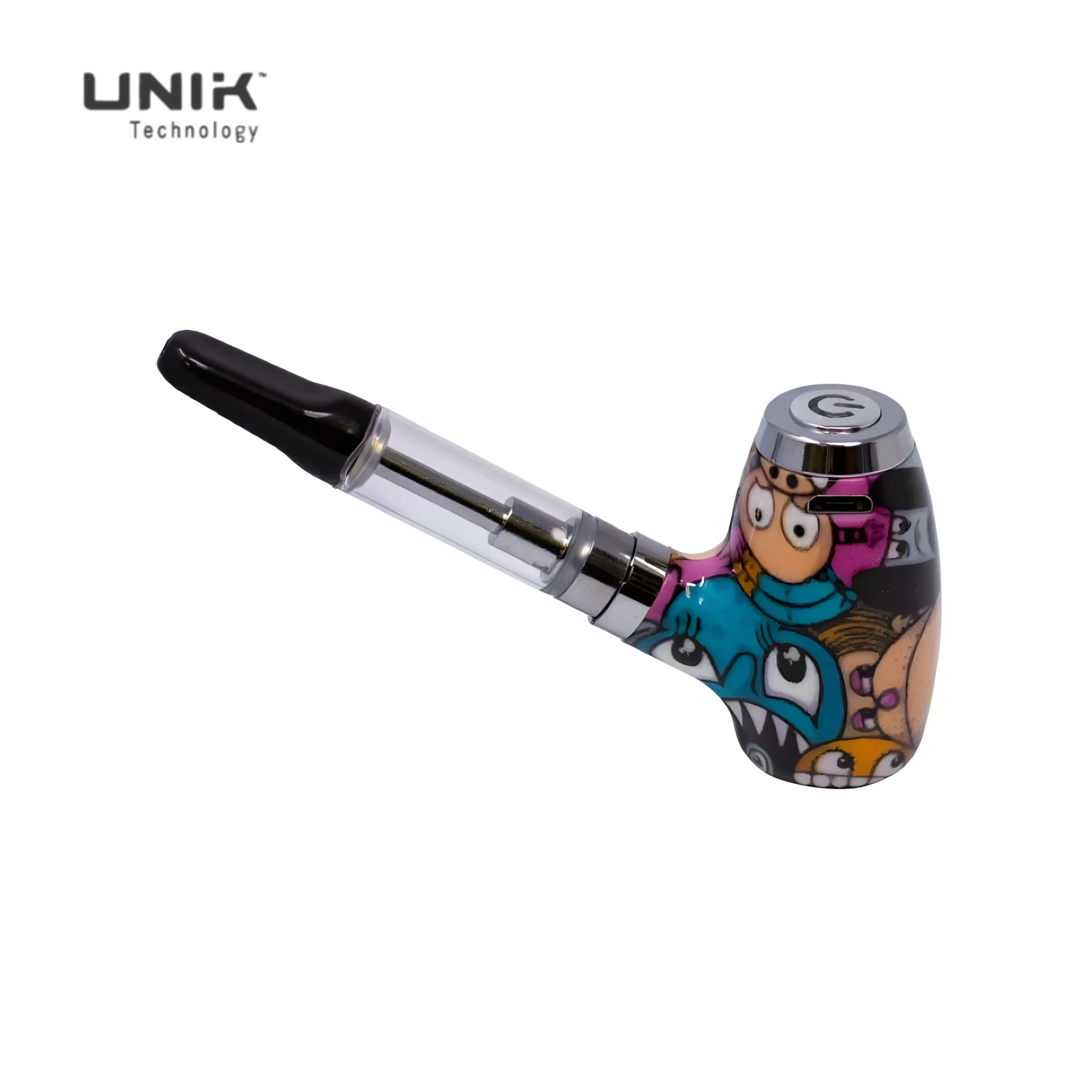 Pipe Shaped 510 Cartridge Battery _ UNIK Tech (5) Pipe Shaped 510 Cartridge Battery | UNIK Tech - Image 1