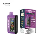 AVAPOR ULTRA SHISHA DTL 50k PUFFS with ICE & NIC adjustable functions - Image 3